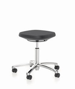 Laboratory stool Labsit, with castors | Description : Lab Stool